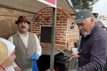 Los turistas y la lluvia, protagonistas en Tenteniguada/TA.